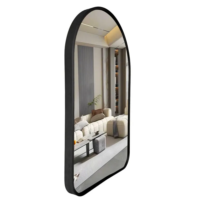Clarion Arch Wall Mirror With Aluminium Frame - Black media 3
