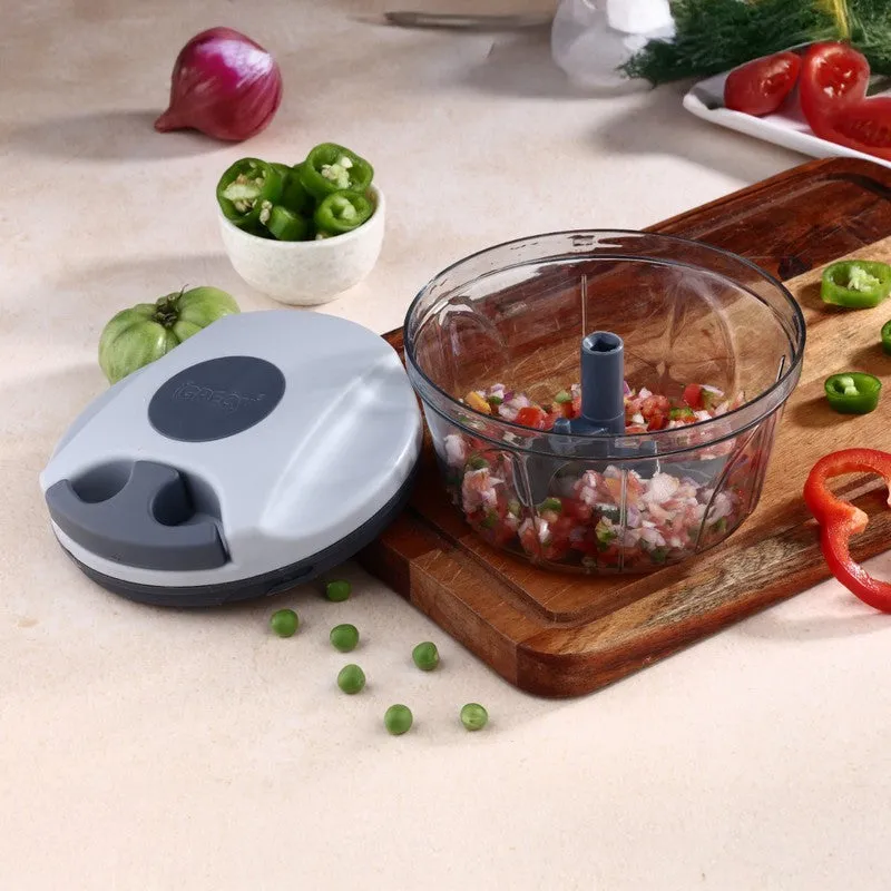 SwiftPull Manual Plastic Food Chopper media 5