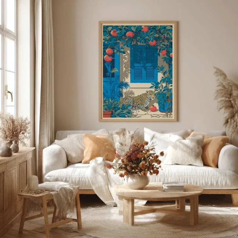 Heritage Home Canvas Wall Painting - Brown Frame media 4