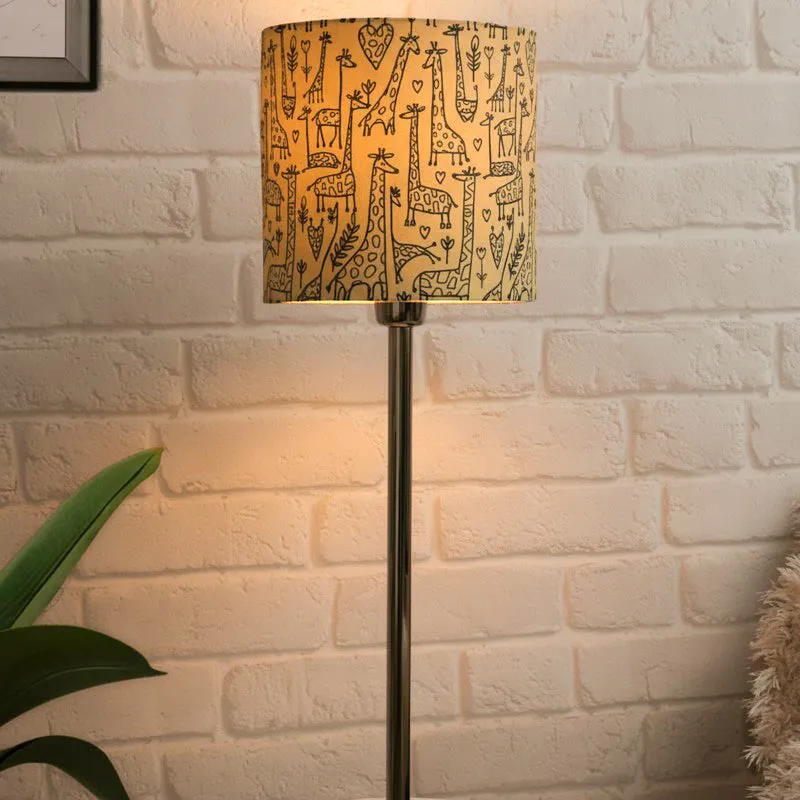 Nordic Taller Tales Fabric Table Lamp - Beige,Black media 1