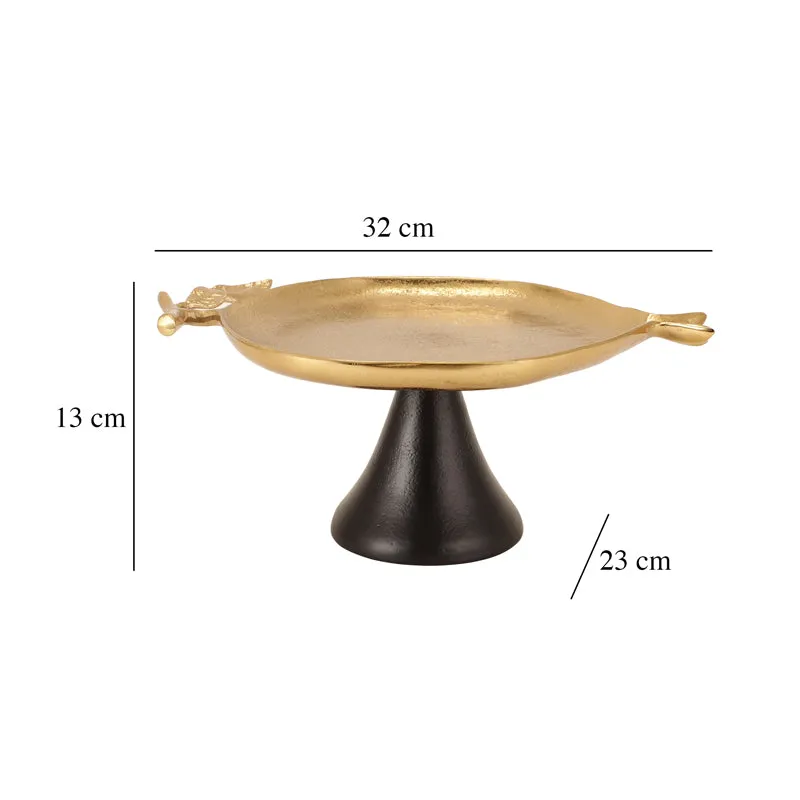 Pomegranate Sweet Cake Stand - Black & Gold media 4