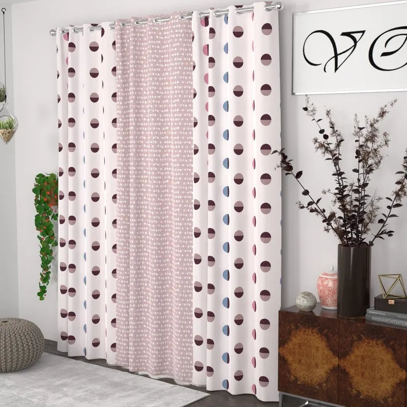 Dot Flow Curtains - Set of Three media 3