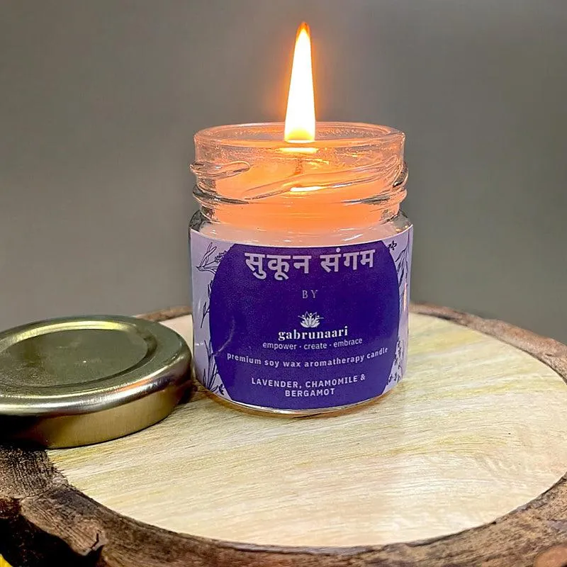 Nidra Devi Lavender Scented Candle media 5