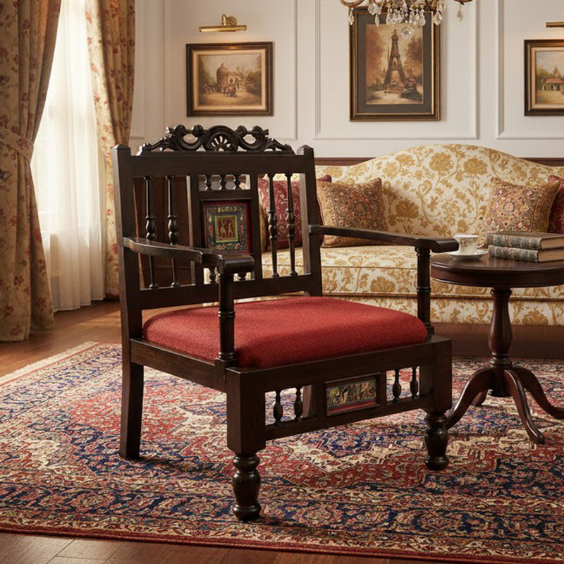 Riviera Teak Wood Accent Chair
