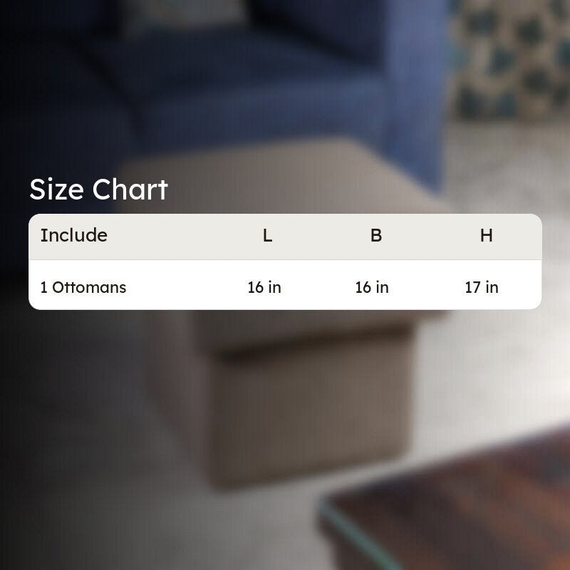 PlushPod Ottoman  Grey media 8