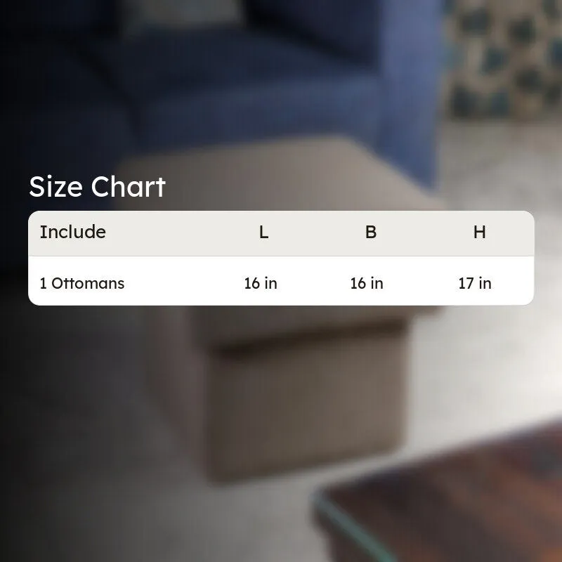 PlushPod Ottoman  Grey media 8