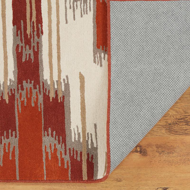 Cirdan Abstract Wool & Nylon Carpet -  Brown & White media 6