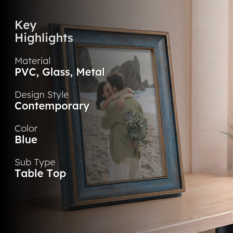 Glint Edge Photo Frame - Blue media 2