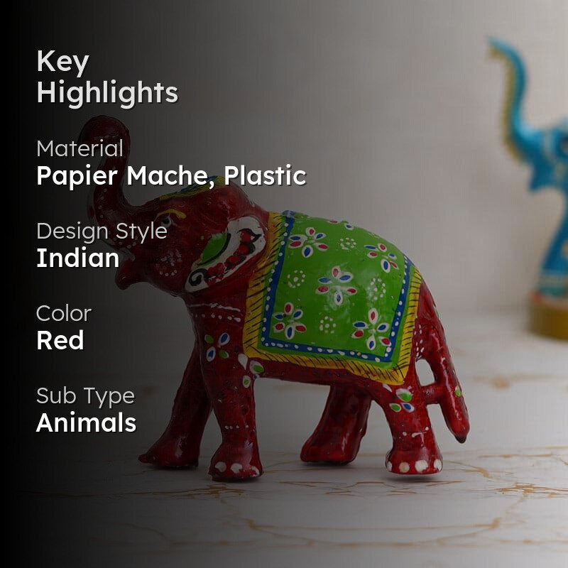 Haathi Decorative Showpiece media 2
