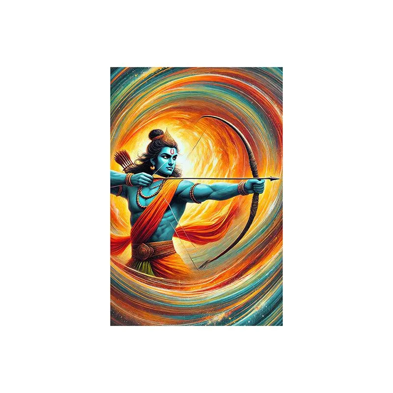 The Arrow of Light Poly Canvas Wall Painting media 5
