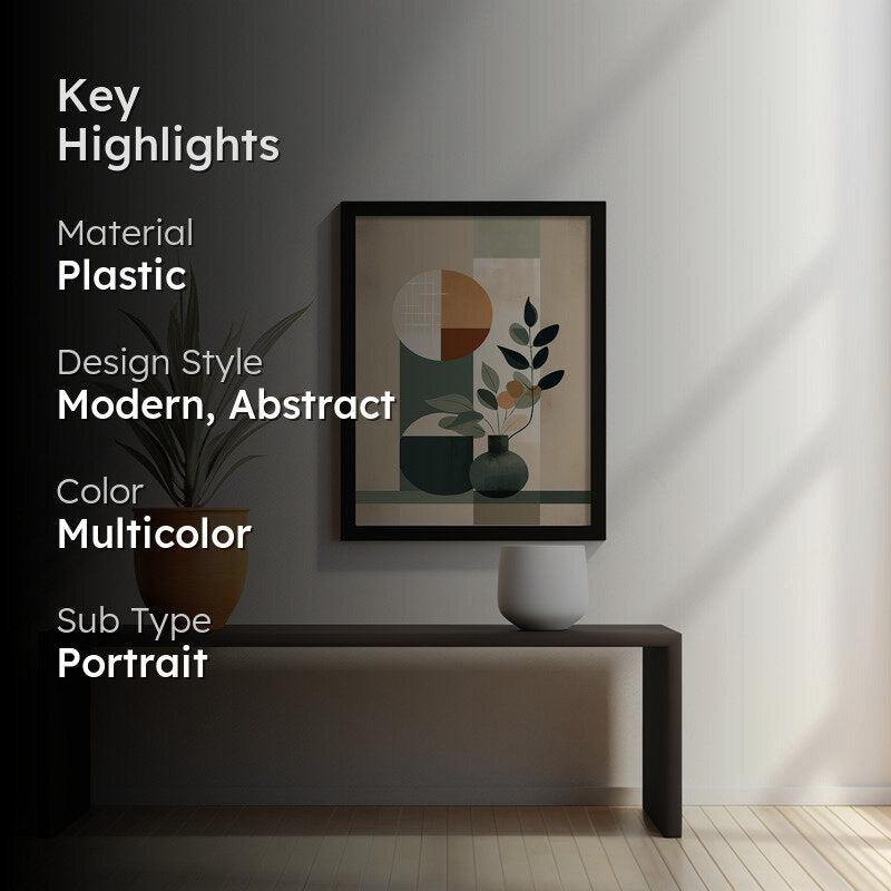 Hensia Abstarct  Wall Art media 2
