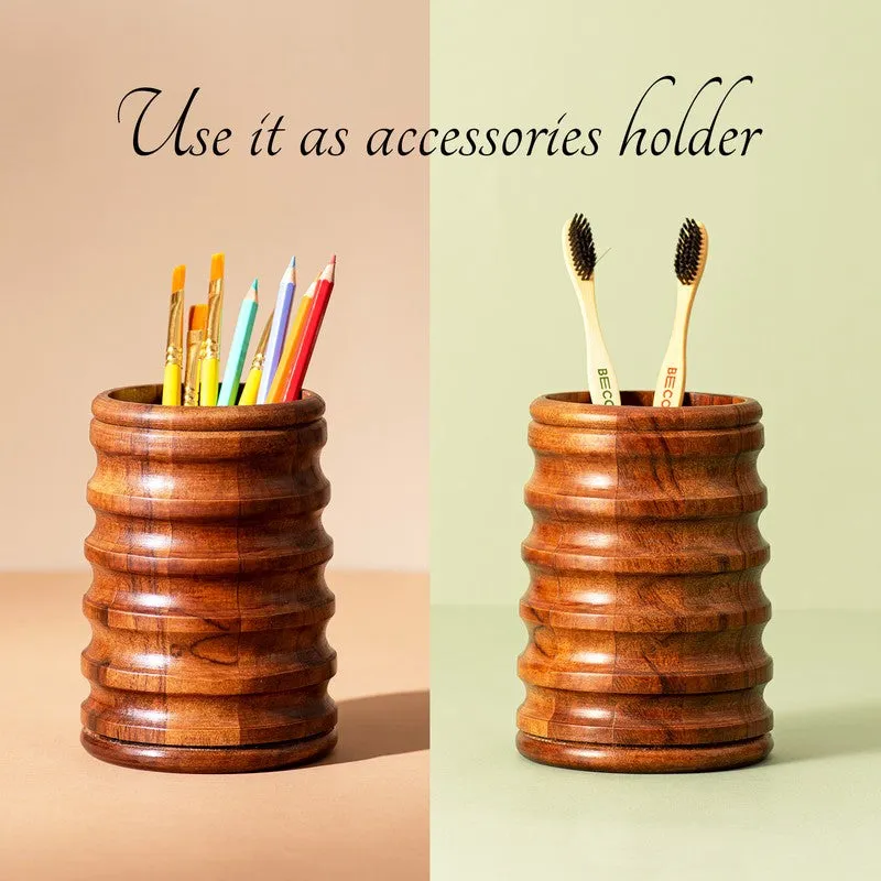 Craftia Wooden Cutlery Holder media 4