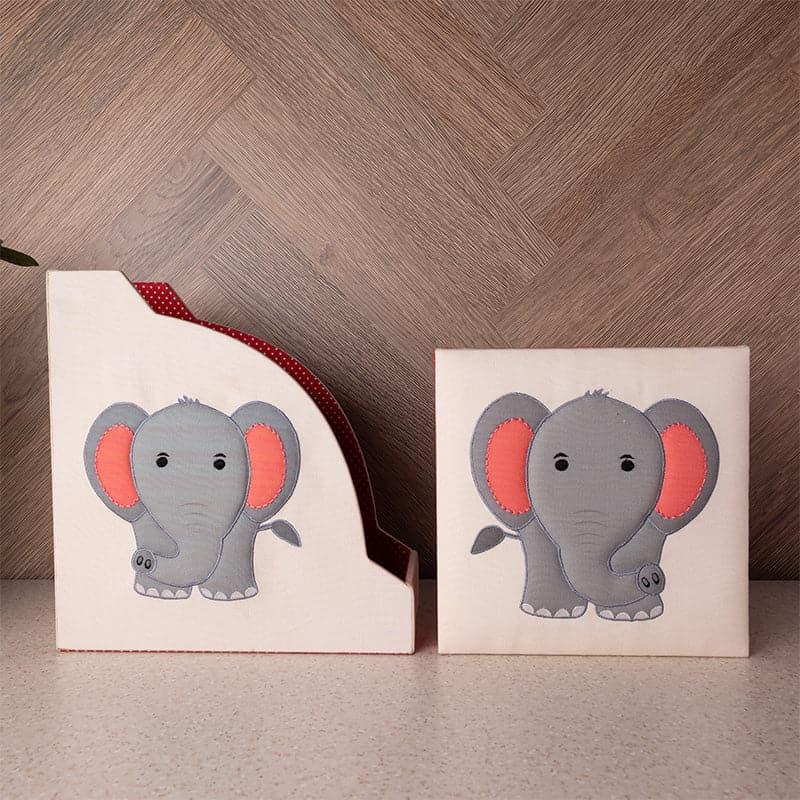 Jumbo Jill Organiser Set (Elephant Collection) - Set Of Two media 4