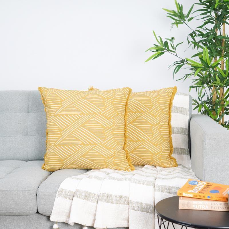 Abstract Tangent Cushion Cover - Set Of Two