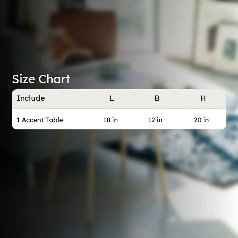 Seira Accent Table - White media 6