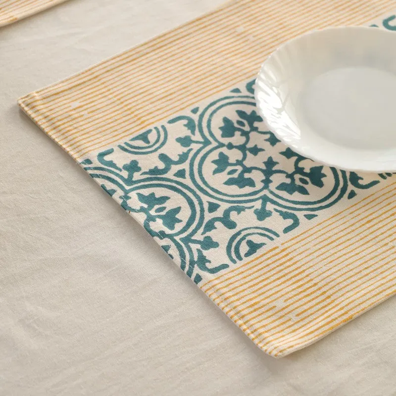 Ethnic Aura Canvas Table Mats - Set Of Four media 7