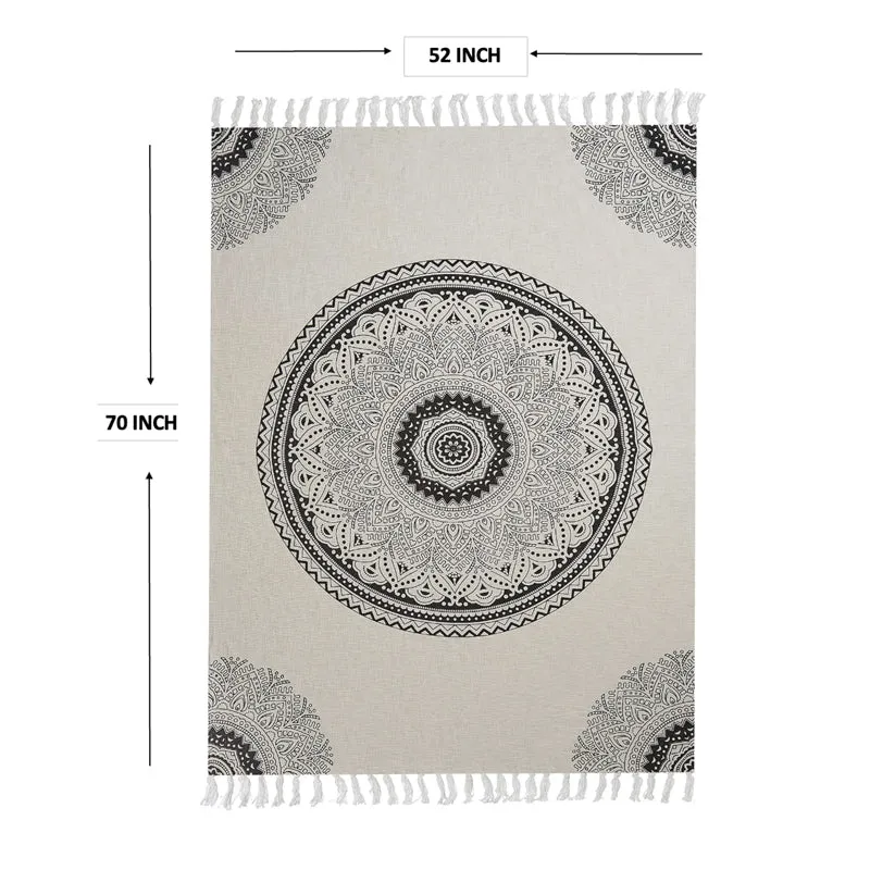 Kutch Knot Printed Cotton Throw media 8