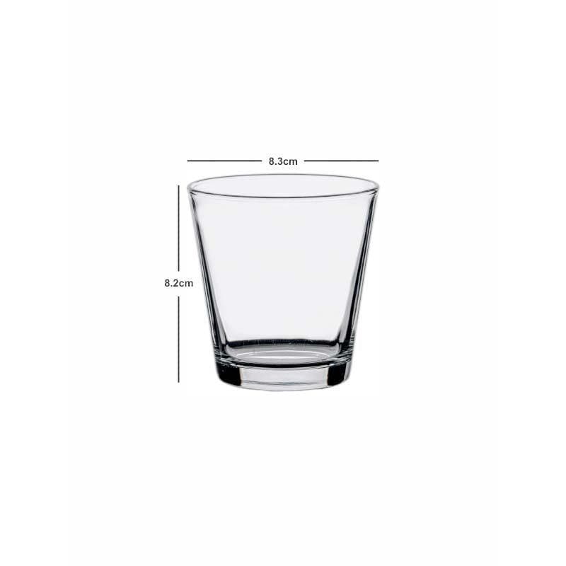 Sleek Cut Glass Tumbler (260 ML) - Set Of Six media 5