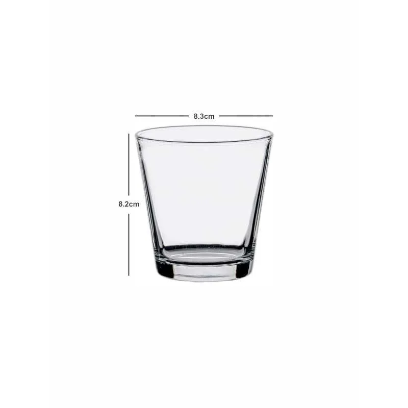 Sleek Cut Glass Tumbler (260 ML) - Set Of Six media 5