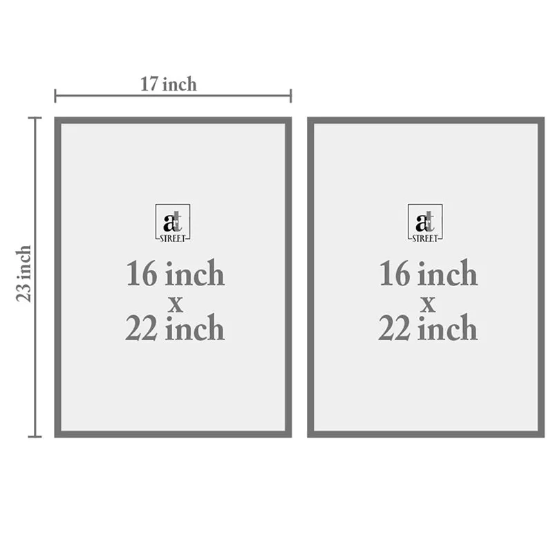 Midnight Foil Wall Art - Set Of Two media 6