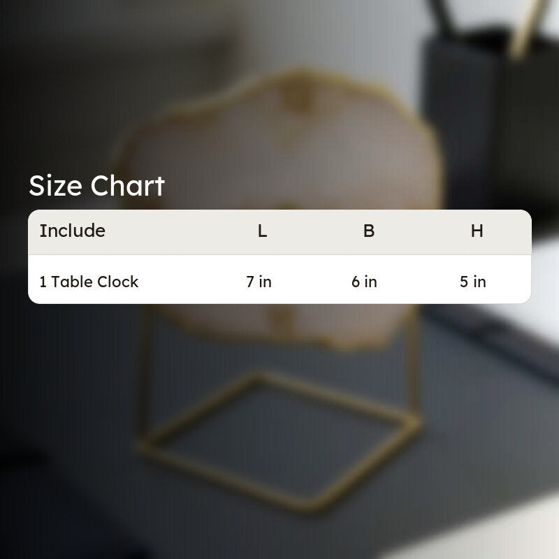 Dursa Rose Quartz Table Clock media 9