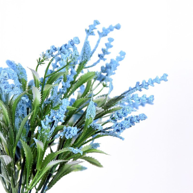 Everbloom Petals (Blue) Elegant Faux Flowers - Set Of Two media 6
