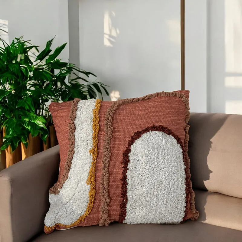 Velv Nest Tufted Cushion Cover Set media 1