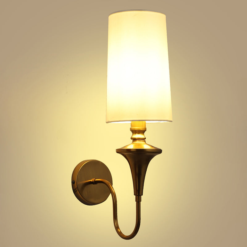 Leino Cotton & Iron Wall Lamp media 5