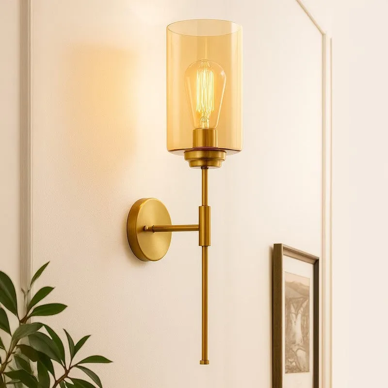 RadianceFlex Multi-Style Glass & Metal Wall Lamp media 1