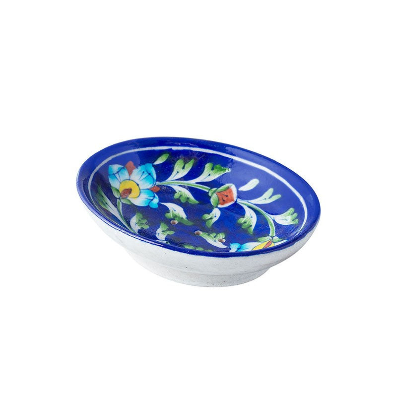 Aura Ceramic Soap Dish - Dark Blue media 5