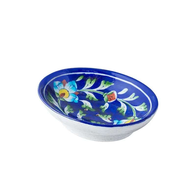 Aura Ceramic Soap Dish - Dark Blue media 5