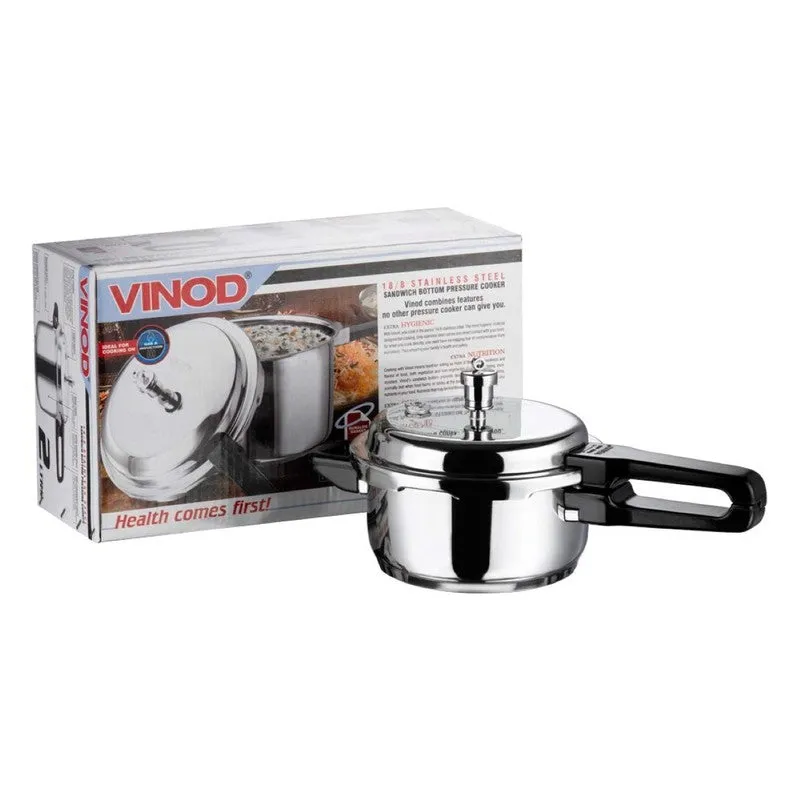 Vinod Prylin Pressure Cooker Stainless Steel - 2000 mL media 9