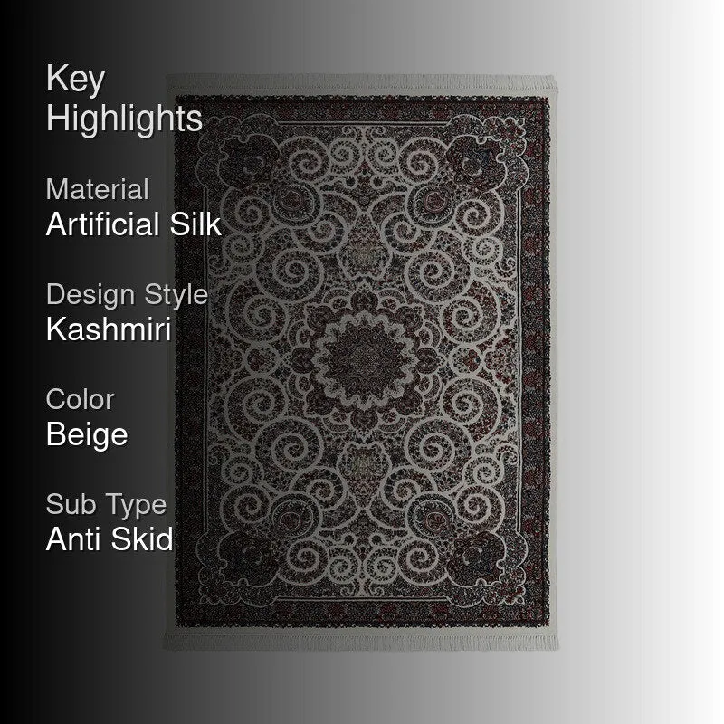 Ethnora Artificial Silk Carpet media 2