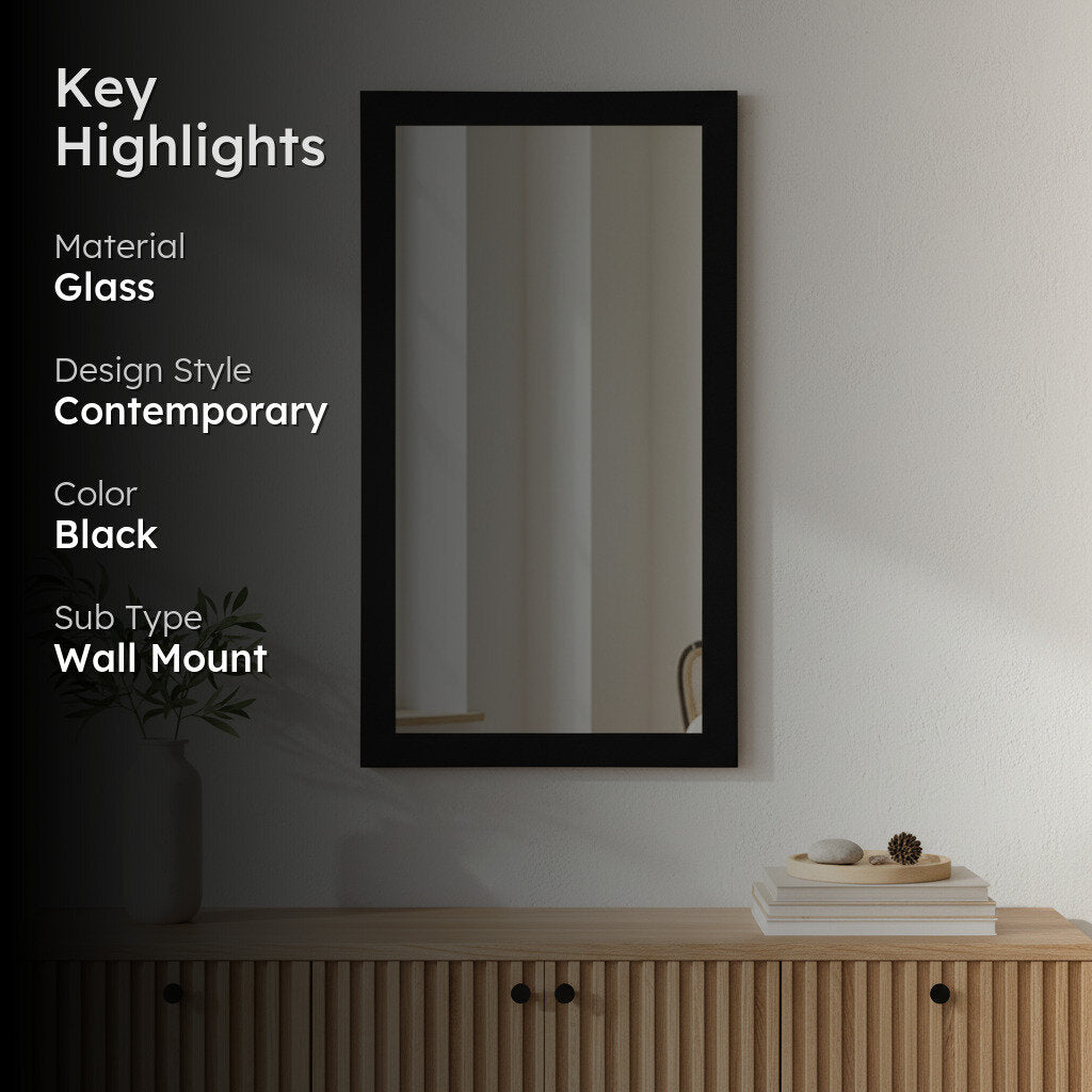 Lunira Glass Wall Mirror media 2
