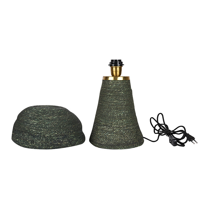 Julis Fibre Table Lamp - Green media 5