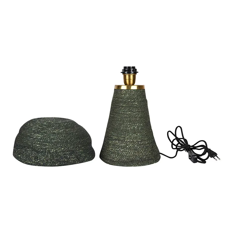 Julis Fibre Table Lamp - Green media 5
