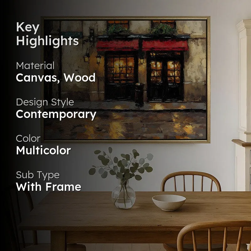 Glowhaven Canvas Wall Painting With Frame media 2