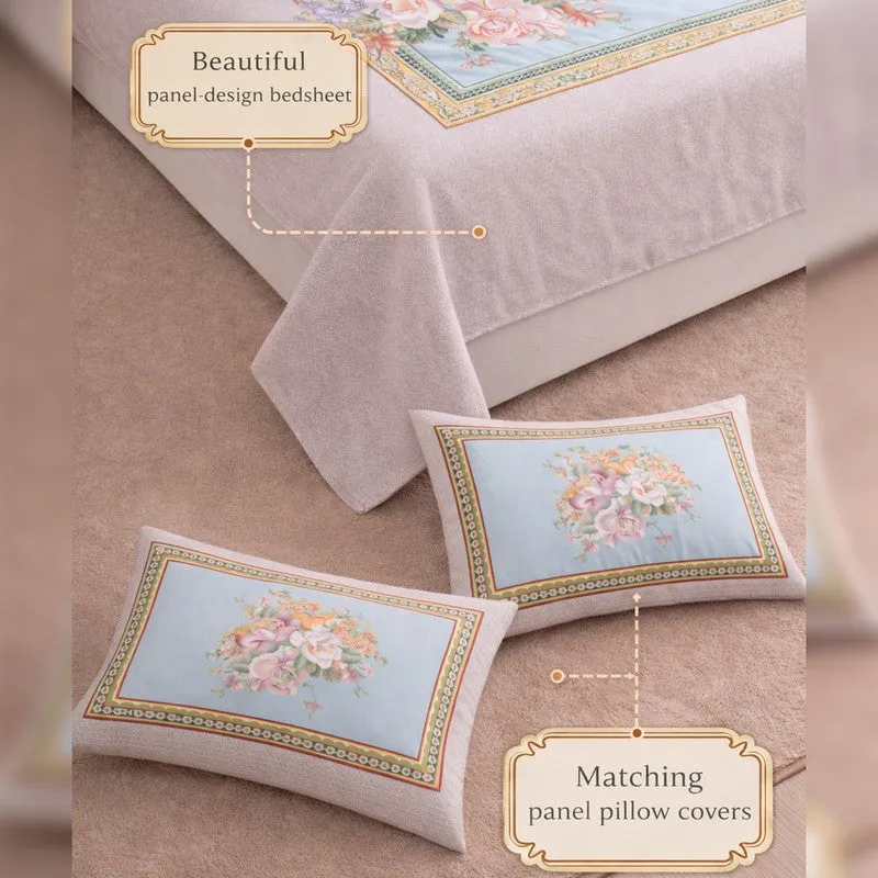 Petal Soft Printed Bedsheet - 180 GSM media 7