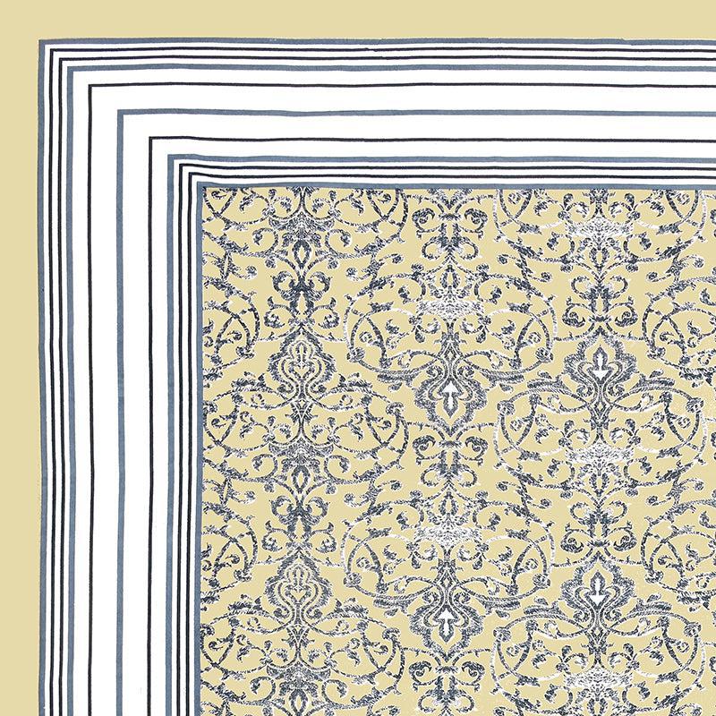 Avani Aura Floral Cotton Bedsheet (Yellow) - 150 TC media 5