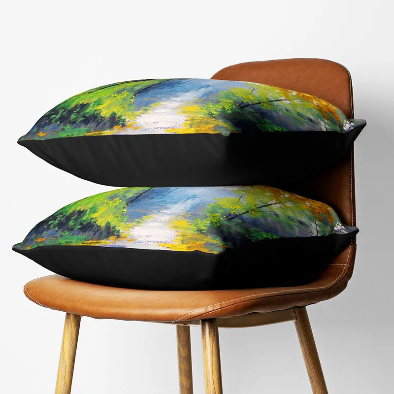Aspen Printed Cushion Cover Set - Set Of Two media 3