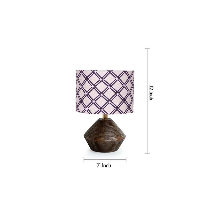 Croosia Yami Wooden Table Lamp - White,Blue media 4