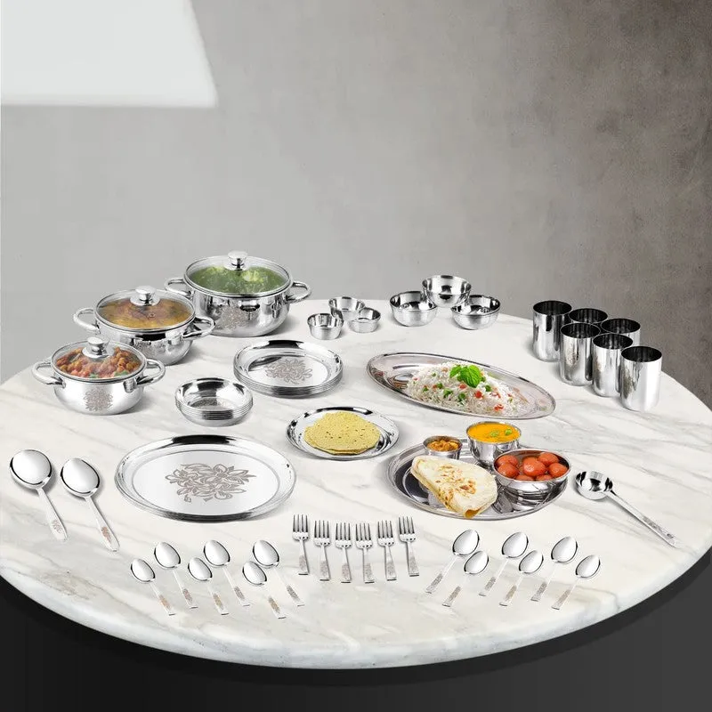 Kraft Xelvia Xelina Dinner Set - 58 Piece Set media 5