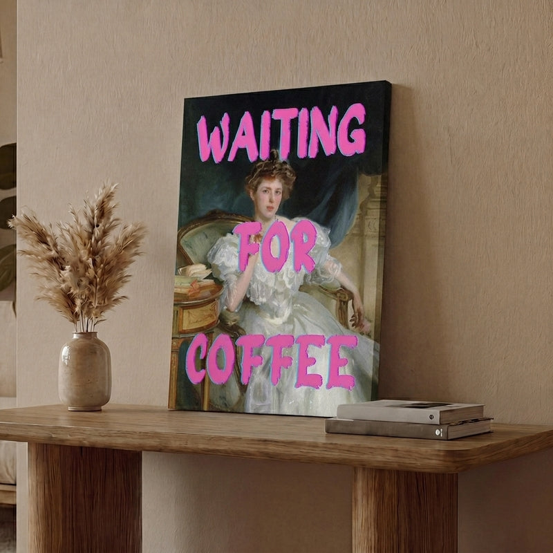 Waiting For Coffee Wall Art