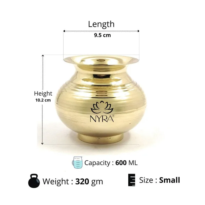 Karwa Brass Lota - 600 ML media 10