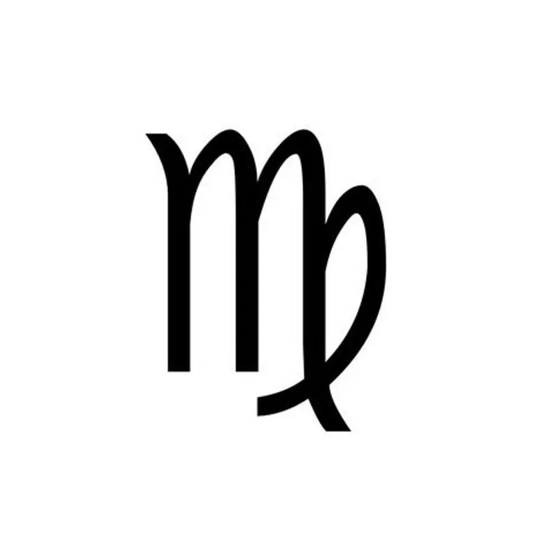 Virgo Zodiac Sign Black Iron Wall Accent media 3