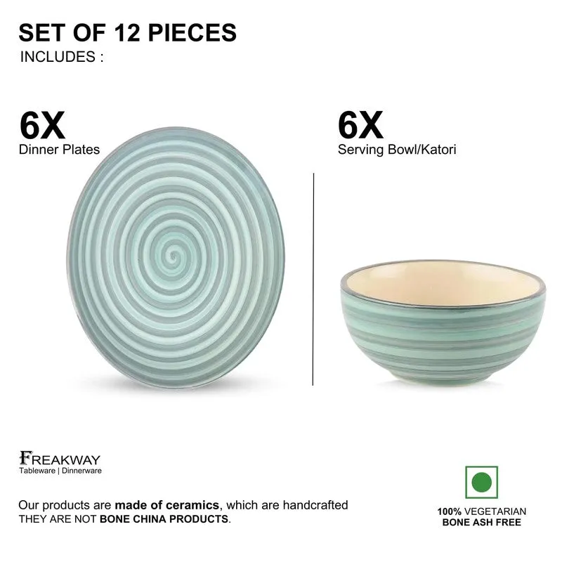 Velmora Zyven Dinner Set - 12 Piece Set media 4