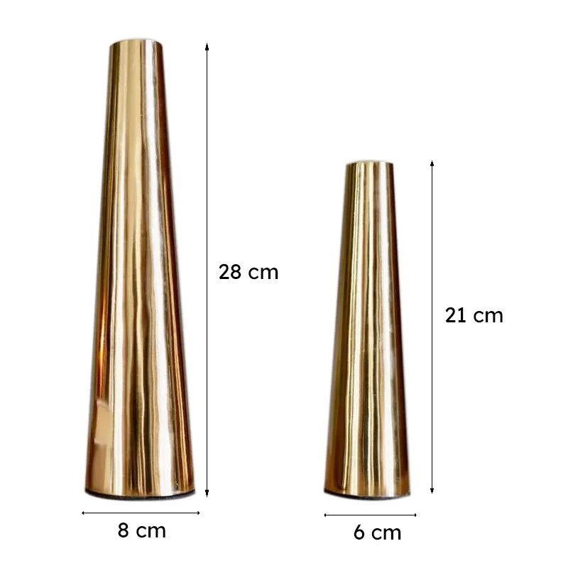 Groffa Metal Vase - Set Of Two media 6
