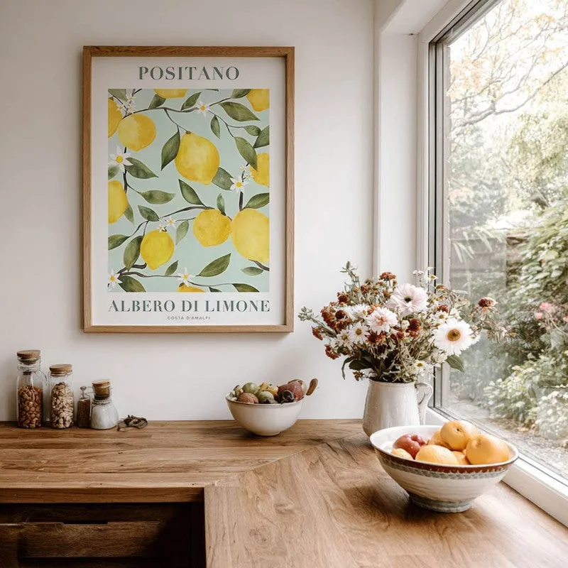Citrus Zest Archival Canvas Wall Art - Brown media 8