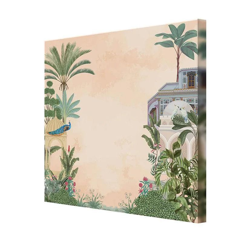 Heritage Garden Poly Canvas Wall Painting media 5