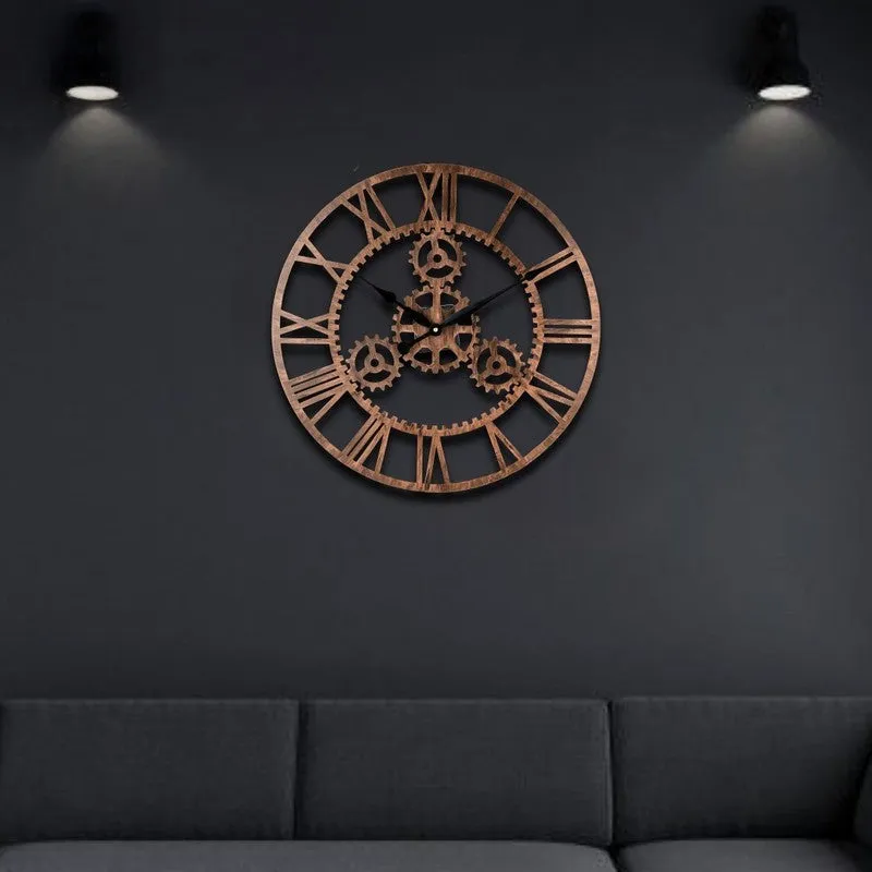 Timely Silent Wall Clock - Bronze media 5